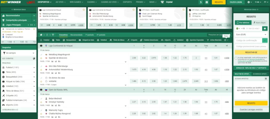 Exploring Betwinner Sportsbook A Comprehensive Guide